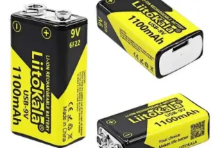 Акумулятор крона LitoKala USB-9V 1100mAh (Original)