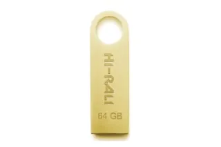 Флешка USB 64GB HI-RALI Shuttle золото