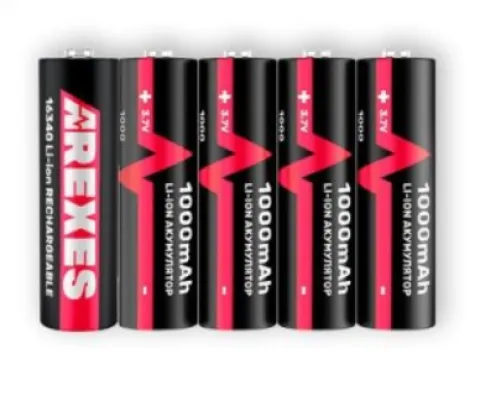 Акумулятор 16340 3.7V 1000mAh
