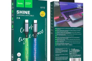 Шнур Type-C to Type-C HOCO U112 (60W, 1м)