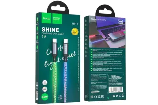 Шнур Type-C to Type-C HOCO U112 (60W, 1м)