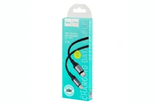 Шнур Type-C to Type-C HOCO X102 (60W, 1м)