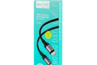 Шнур Type-C to Type-C HOCO X102 (60W, 1м)