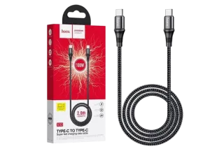 Шнур Type-C to Type-C HOCO X50 (100W, 2м)