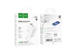 Зарядне мережеве HOCO C126A (40W PD20W QC3.0)