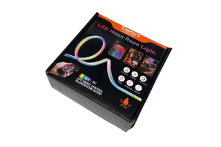 Светодиодная неоновая лента 5м 5V (IC-RGB)