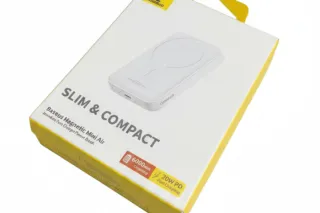 Магнітний повербанк BASEUS 6000 mAh (MagSafe, 22.5W) Mini Air PPCXM06 (Original)