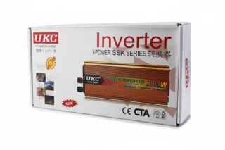 Преобразователь инвертор 12V/220V SSK 2000W (modify)