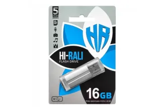 Флешка 3.0 USB 16GB Hi-Rali Corsair срібло