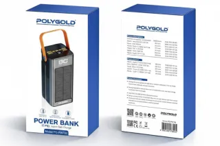 Повербанк POLYGOLD 80000 mAh PG-PW780 (PD 22.5W + SOLAR)