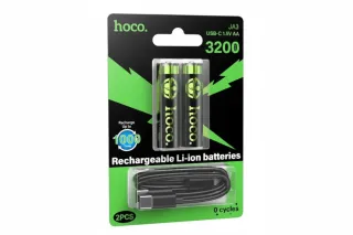 Батарейки аккумуляторные HOCO JA3 AA 860mAh (цена указана за 2шт)