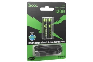 Батарейки акумуляторні HOCO JA4 AAA 320mAh (ціна вказана за 2шт)