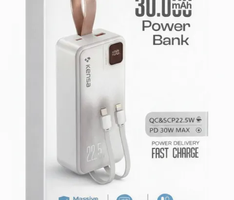 Повербанк KENSA 30000 mAh (PD 30W)