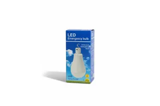 Лампа акб 2х 18650 (цоколь E27, USB) 20W