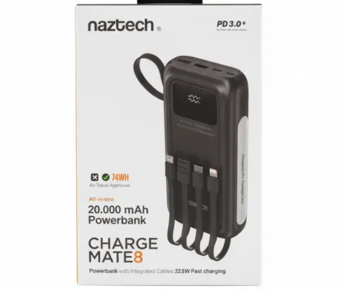 Повербанк 20000 mAh Naztech Charge Mate (22.5W)
