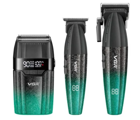 Машинка для стрижки волосся та бороди 3 в 1 VGR V-640