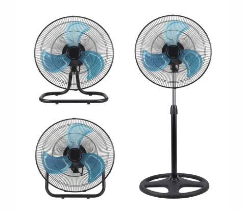 Вентилятор металлический напольный (3 в 1) 65W 18'' AT-F18A (продается по 4шт)