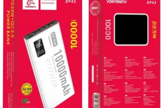 Повербанк 10000mAh VDENMENV DP43 (22.5W)