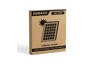 Сонячна панель GDMAX-1810WP (43x37x2sm) 10W