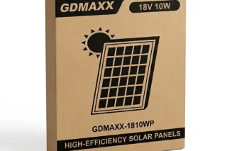 Сонячна панель GDMAX-1810WP (43x37x2sm) 10W