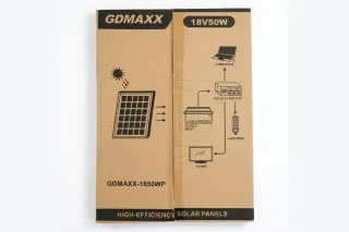 Сонячна панель GDMAX-1850WP (69x50x3sm) 50W