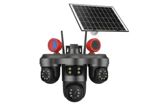 Камера видеонаблюдения V380 VN 404 с Solar панелью