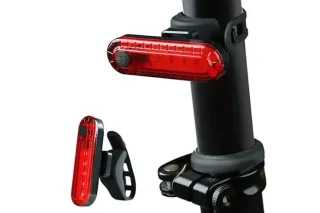 Задний фонарь стопы на велосиед красный HJ-056 5SMD