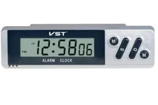 Часы автомобильные VST 7067