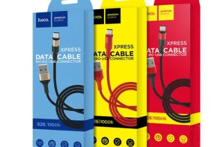 Шнур microUSB Hoco X26 1M
