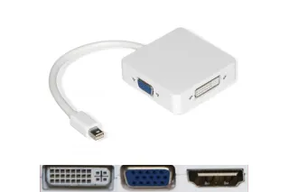 Конвертер miniDisplayPort-HDMI/DVI/VGA