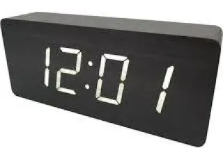 Електронний годинник під дерево VST 865 / WHITE