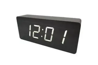 Електронний годинник під дерево VST 865 / WHITE