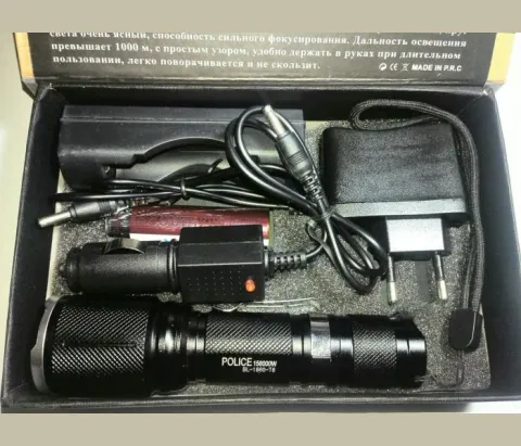 Світлодіодний ліхтарик X-Balog BL-1860 (XML T6)