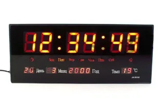 Годинник великий 3615/RED