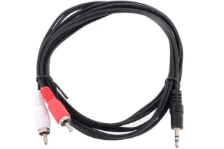 Кабель 3.5m to 2RCA (1.5 м) в упаковці