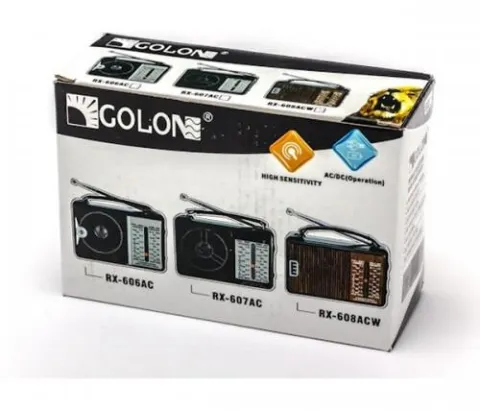 Радіоприймач GOLON RX-A607 (від мережі)