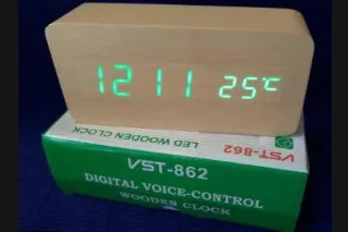 Годинник під дерево VST 862-2/GREEN