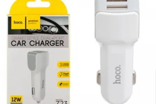 Автомобільне зарядне HOCO Z23 (2 USB)