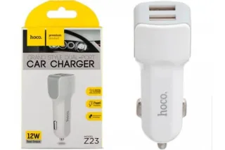 Автомобильное зарядное HOCO Z23 (2 USB)