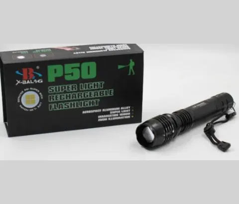 Ручной фонарик BL-P08 2x18650 (диод P50)