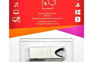 Флешка USB 4GB T&G метал 117 сірий