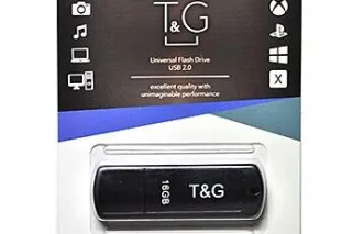Флешка USB 16GB T&G Classic 011 чорний