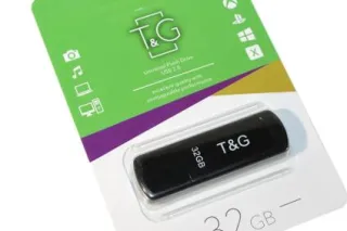 Флешка 3.0 USB 32GB T&G Classic 011 чорний