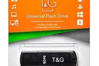 Флешка USB 64GB T&G Classic 011 чорний