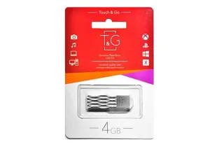 Флешка USB 4GB T&G метал 103