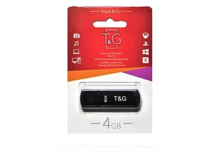 Флешка USB 4GB T&G Classic 011 чорний