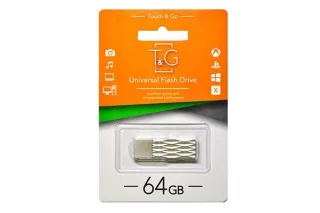 Флешка USB 64GB T&G метал 103