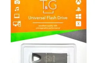 Флешка USB 64GB T&G метал 117 чорний