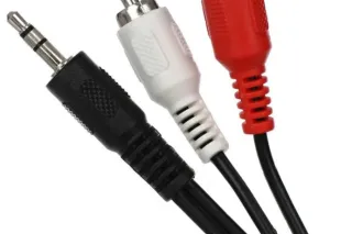 Кабель 3.5mm to 2RCA (3 м) в упаковці