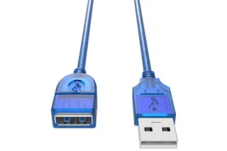 Кабель перехідник USB AM-AF (1.5 м)